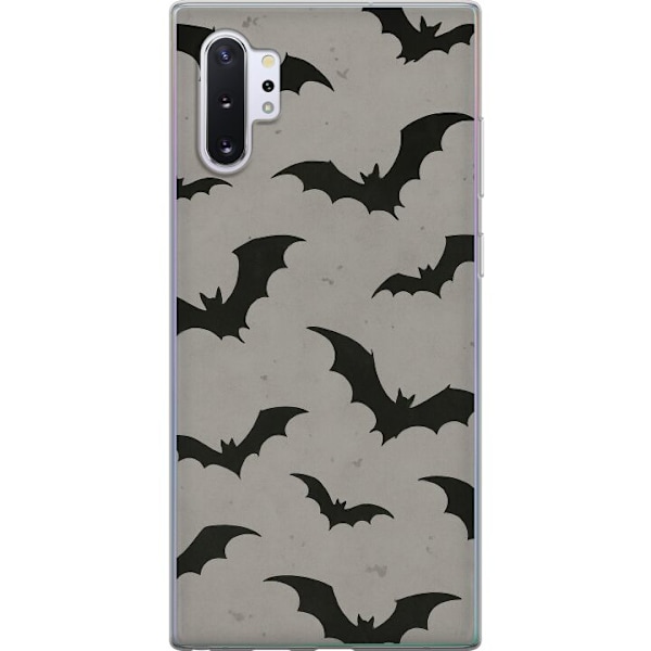 Samsung Galaxy Note10+ Läpinäkyvä kuori Flutterprint
