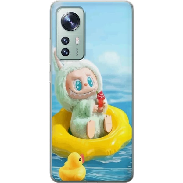 Xiaomi 12 Läpinäkyvä kuori Labubu Macaron-sarja