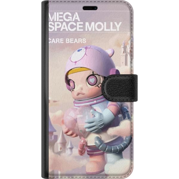 Kompatibelt Lommeboketui til Apple iPhone 13 mini Mega Space Molly Care Bears Series - Share Bear Edition