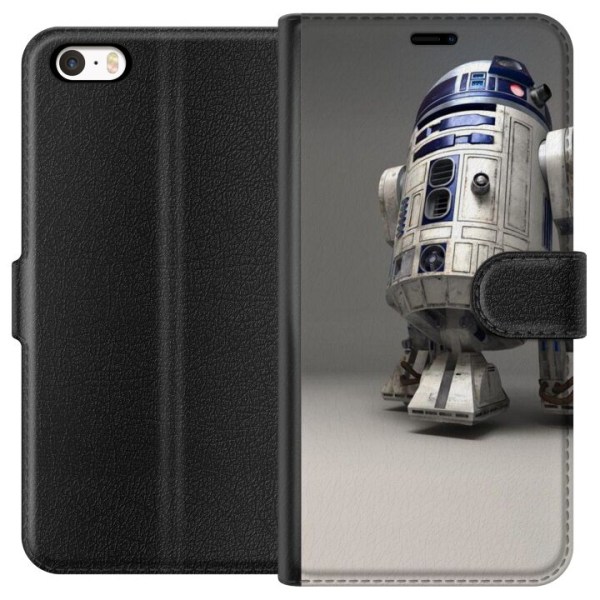 Apple iPhone SE (2016) Plånboksfodral R2D2 Star Wars