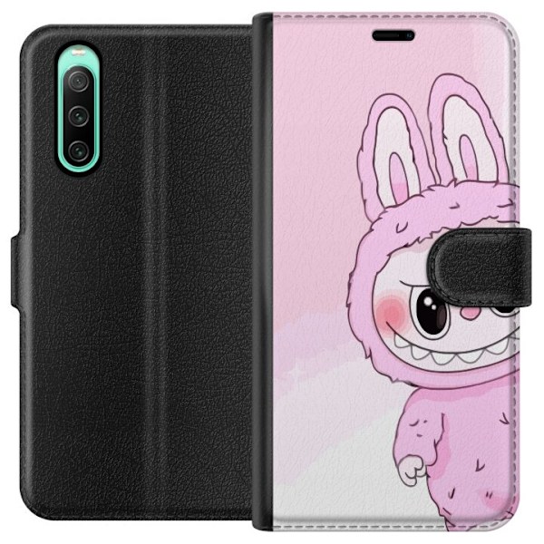 Sony Xperia 10 IV Tegnebogsetui Labubu Kanin-serien