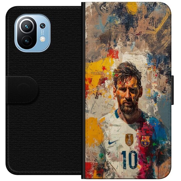 Xiaomi Mi 11 Plånboksfodral Messi Art