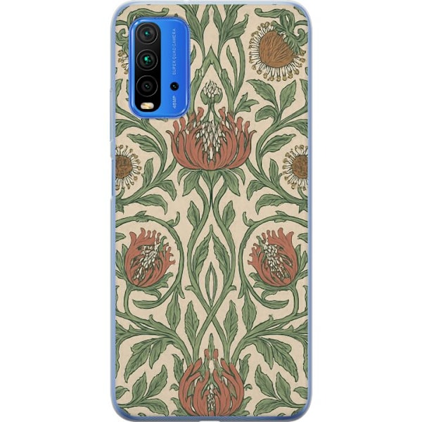 Xiaomi Redmi 9T Genomskinligt Skal Petal Details