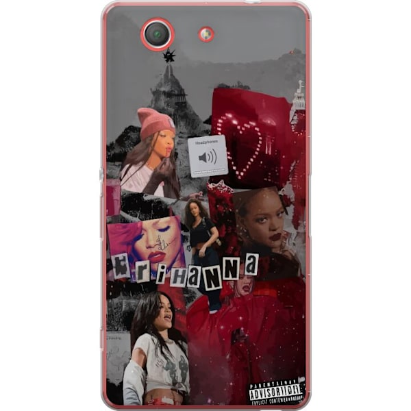 Sony Xperia Z3 Compact Gjennomsiktig deksel Rihanna – Iconic