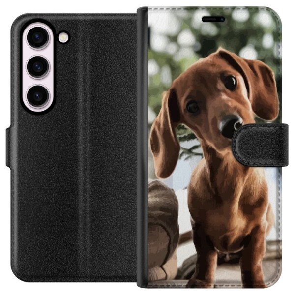 Samsung Galaxy S23 Lommeboketui Yngre Hund