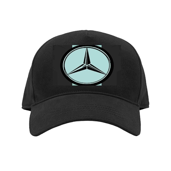 Kasket til Børn | Behagelig Justerbar Børne-Kasket Mercedes sort Barn