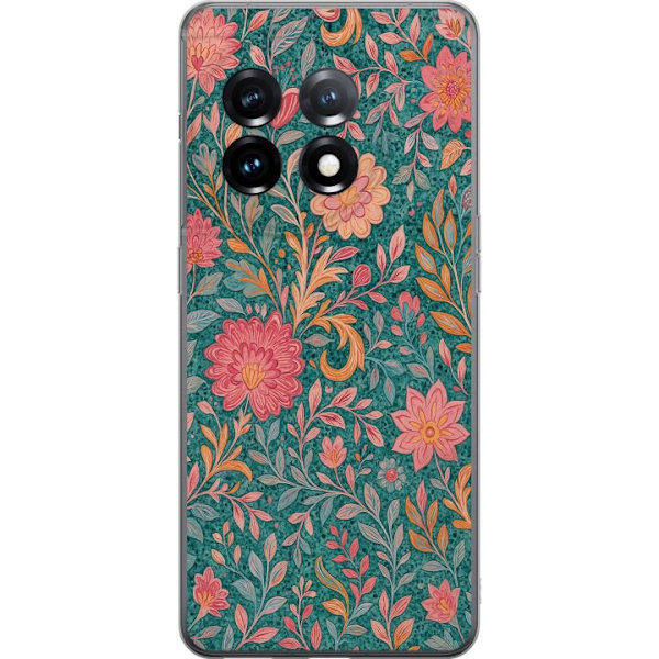 OnePlus 11R Läpinäkyvä kuori Floral Dream