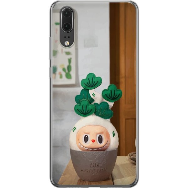 Huawei P20 Gennemsigtig cover MONSTRENE Uduelige Planter
