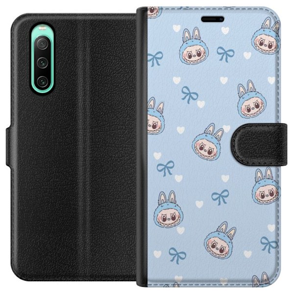 Sony Xperia 10 IV Lompakkokotelo Labubu Tuli Henki