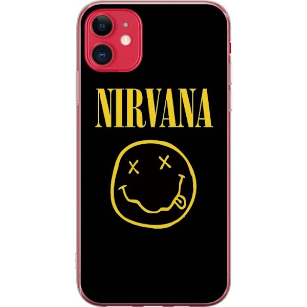 Apple iPhone 11 Läpinäkyvä kuori Nirvana