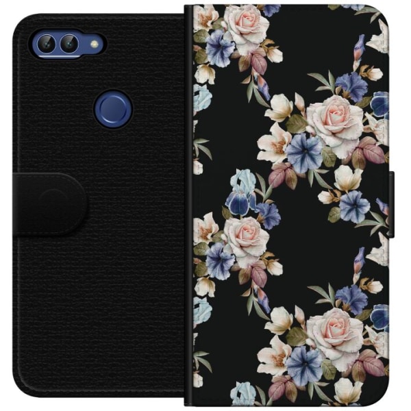 Huawei P smart Plånboksfodral Floral