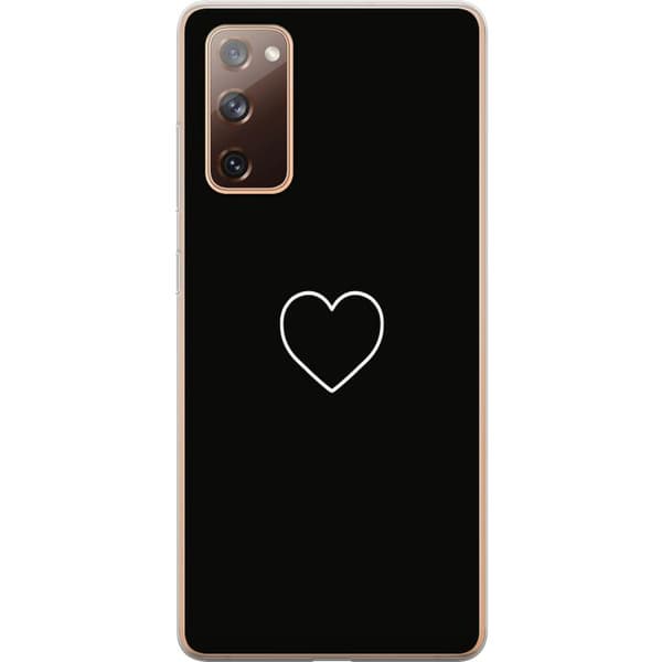 Kompatibelt Mobildeksel til Samsung Galaxy S20 FE Hjerte