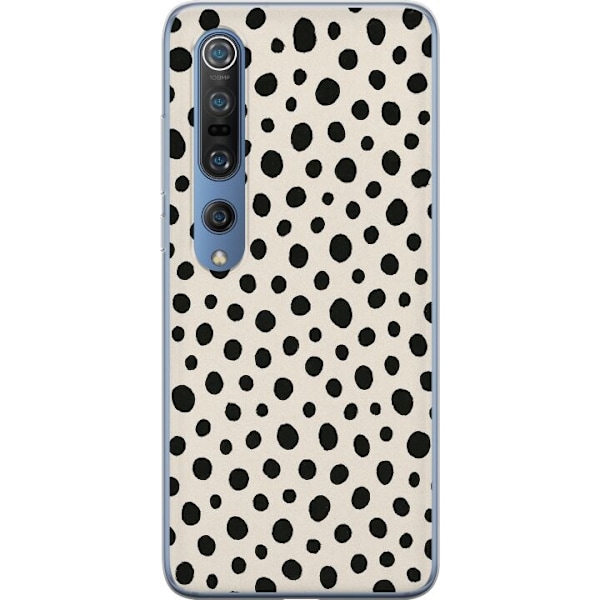 Xiaomi Mi 10 Pro 5G Läpinäkyvä kuori Dot Dance