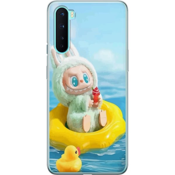 OnePlus Nord Läpinäkyvä kuori Labubu Macaron-sarja