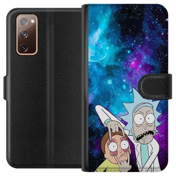Kompatibelt Plånboksfodral till Samsung Galaxy S20 FE Rick and Morty