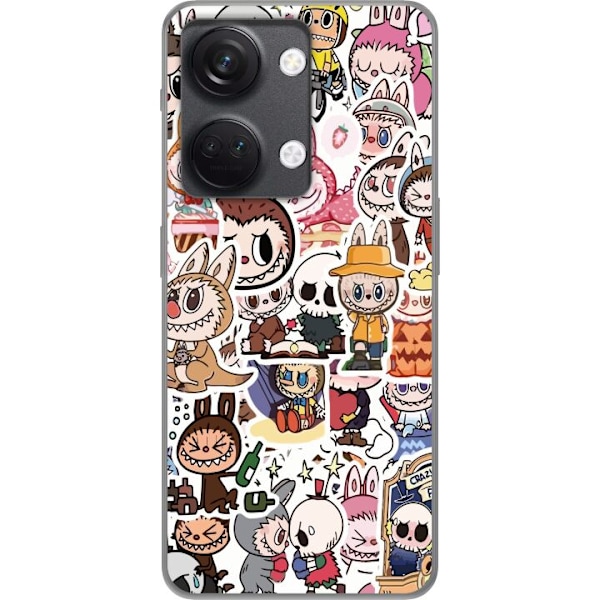 OnePlus Nord 3 Läpinäkyvä kuori Labubu All-Stars – POP MA