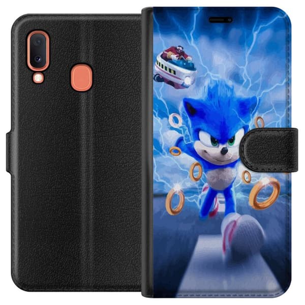 Kompatibelt Plånboksfodral till Samsung Galaxy A20e Sonic