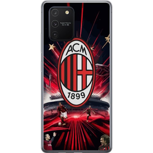 Samsung Galaxy S10 Lite Läpinäkyvä kuori AC Milan