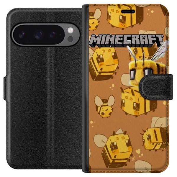 Google Pixel 9 Pro XL Plånboksfodral Minecraft Bi