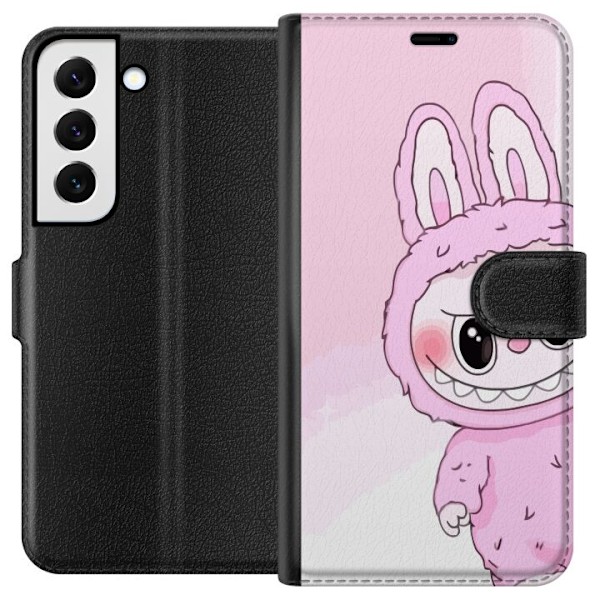 Samsung Galaxy S22 5G Lompakkokotelo Labubu Jänis-sarja