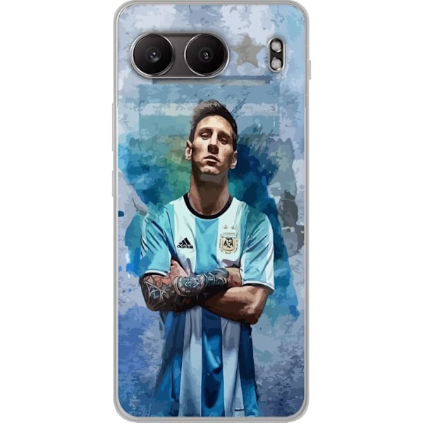 OnePlus Nord 4 Gjennomsiktig deksel Lionel Andrés Messi