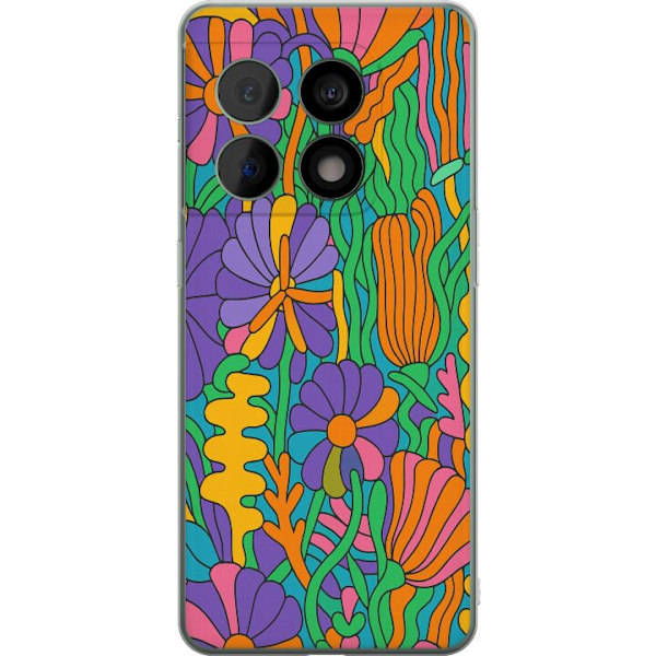 OnePlus 10 Pro Gennemsigtig cover Farveeksplosion
