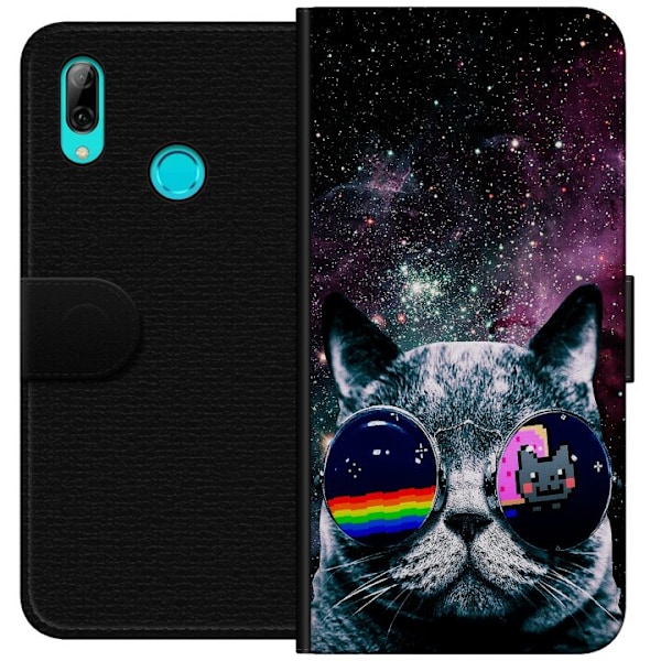 Huawei P smart 2019 Lommeboketui Romkatt