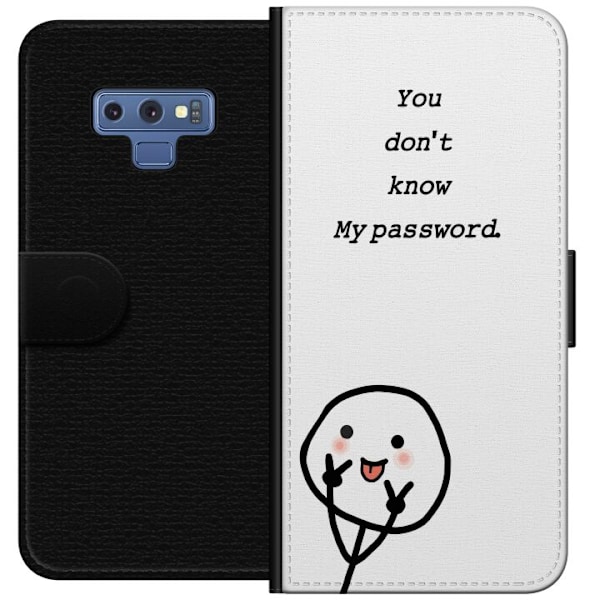 Samsung Galaxy Note9 Tegnebogsetui Du Kender Ikke Mit Adgangskode