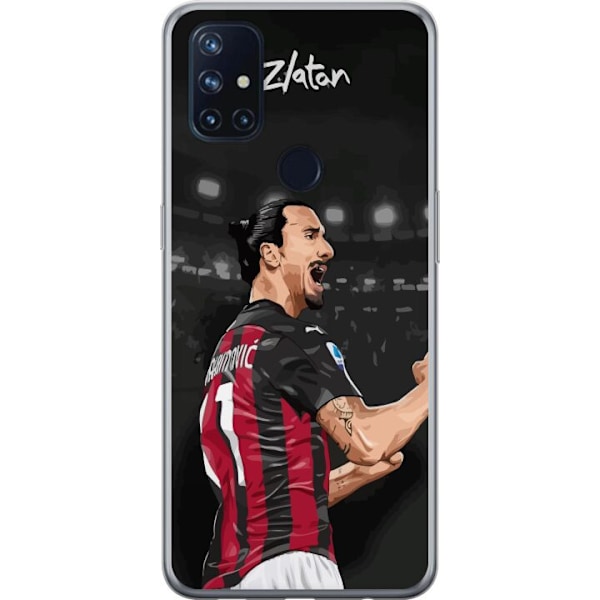 OnePlus Nord N10 5G Läpinäkyvä kuori Zlatan