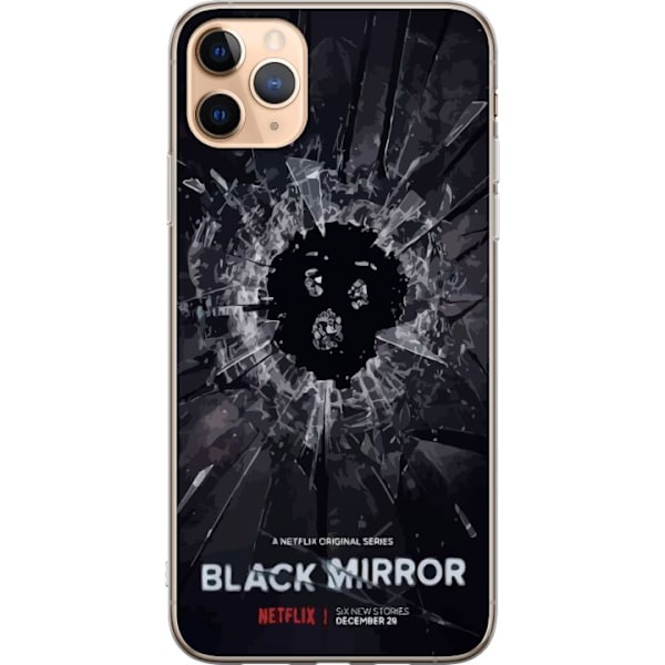 Apple iPhone 11 Pro Max Läpinäkyvä kuori Black Mirror Sci-F