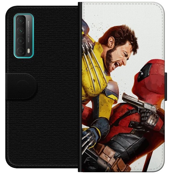 Huawei P smart 2021 Lompakkokotelo Deadpool & Wolverine