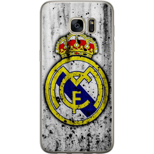 Samsung Galaxy S7 edge Gennemsigtig cover Real Madrid CF