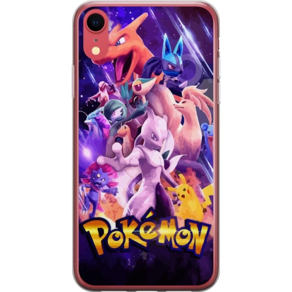 Apple iPhone XR Läpinäkyvä kuori Pokémon