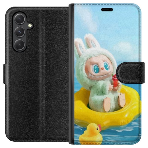 Samsung Galaxy A15 5G Lommeboketui Labubu Stripe Attack - Stri