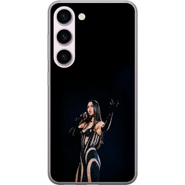 Samsung Galaxy S23 Gennemsigtig cover Dua Lipa – Pop Star Ae