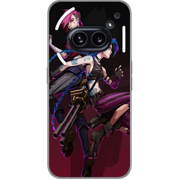 Nothing Phone (2a) Gennemsigtig cover League of Legends