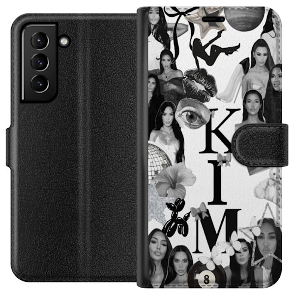 Samsung Galaxy S21+ 5G Plånboksfodral Kim Kardashian – Aesthetic Look 2025