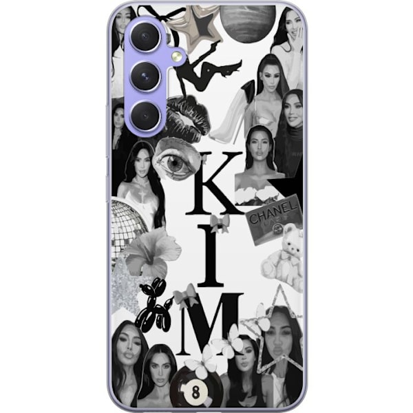 Samsung Galaxy A54 Genomskinligt Skal Kim Kardashian – Aesth