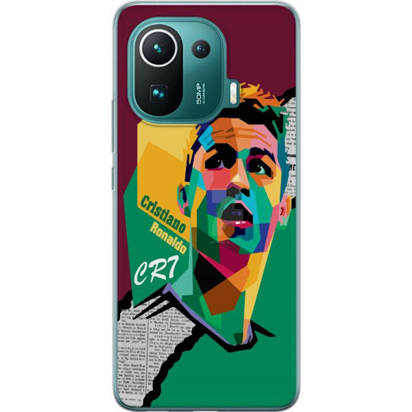 Xiaomi Mi 11 Pro Gjennomsiktig deksel Ronaldo