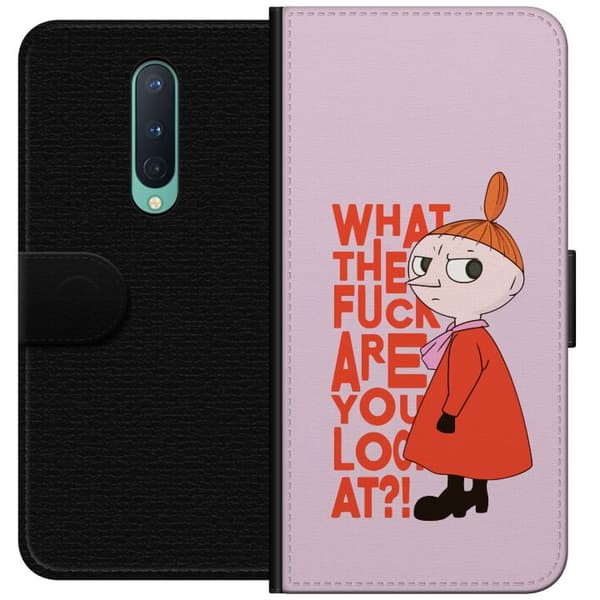 Kompatibelt Lommeboketui til OnePlus 8 Lilla My Förvånad rosa