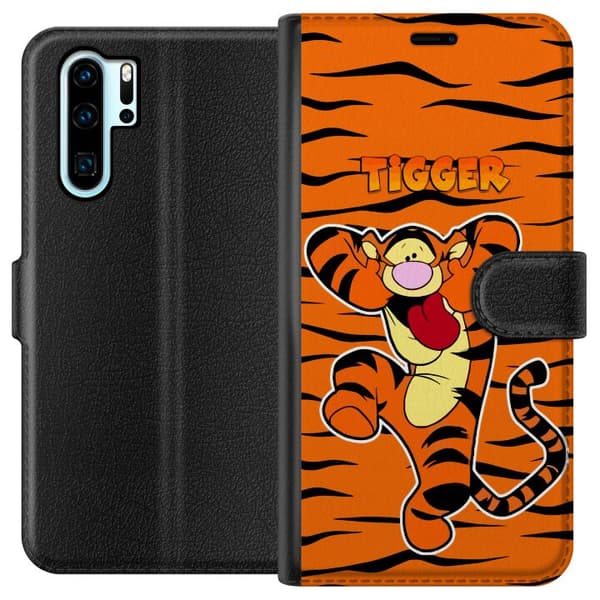 Kompatibelt Lommeboketui til Huawei P30 Pro Tiger