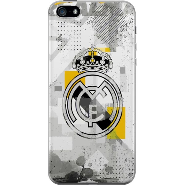 Apple iPhone 5 Gennemsigtig cover Real Madrid
