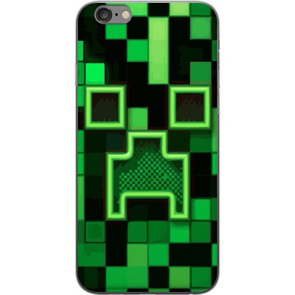 Apple iPhone 6 Plus Genomskinligt Skal Minecraft
