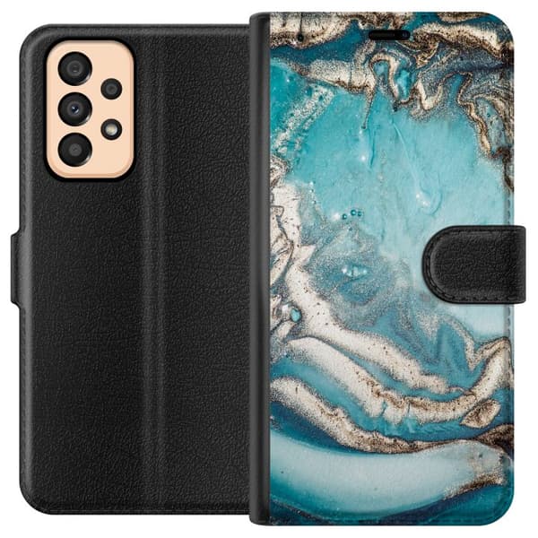 Kompatibelt Plånboksfodral till Samsung Galaxy A33 5G Mönster