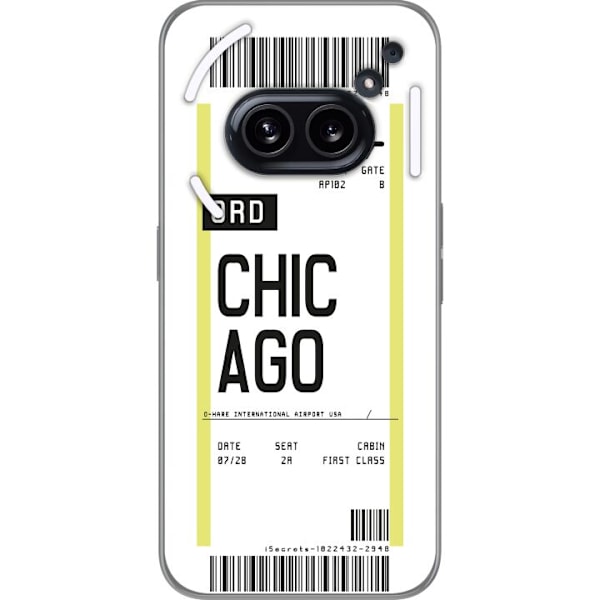 Nothing Phone (2a) Gennemsigtig cover Chicago