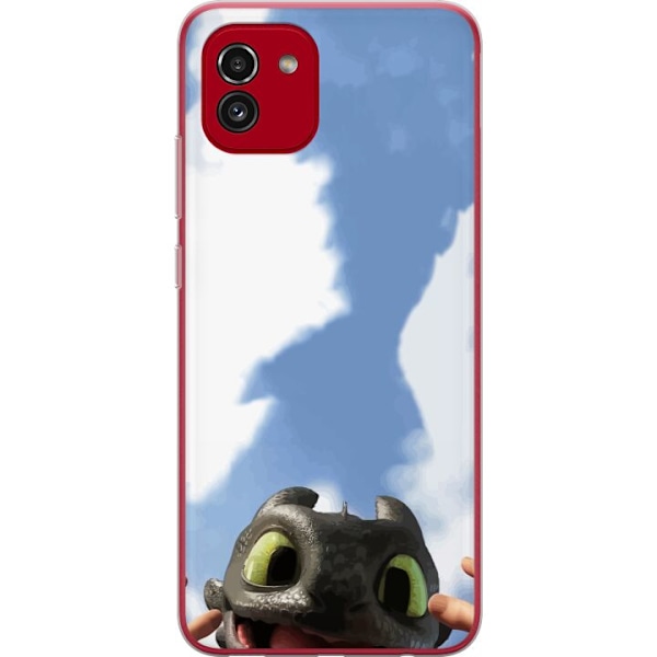 Samsung Galaxy A03 Gennemsigtig cover Drage Træner