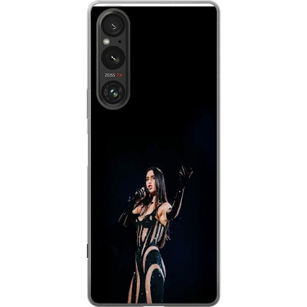 Sony Xperia 1 V Genomskinligt Skal Dua Lipa – Pop Star Aesthetic