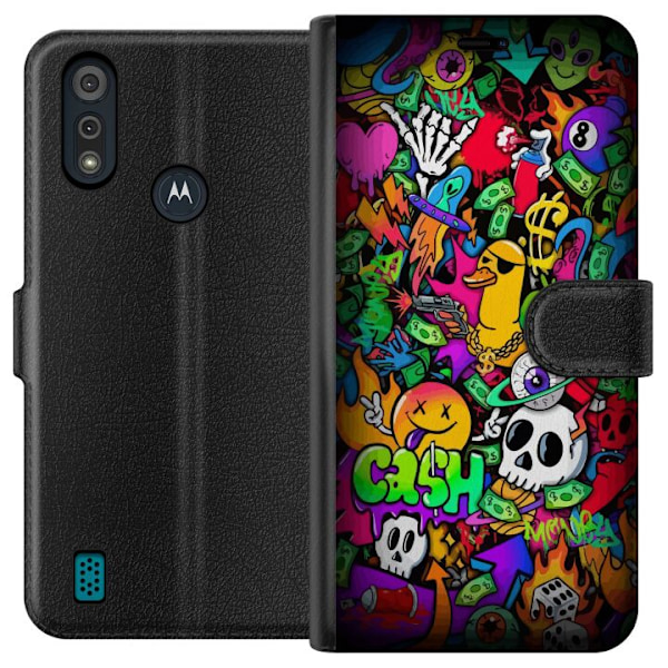 Motorola Moto E6i Lommeboketui Klistremerker