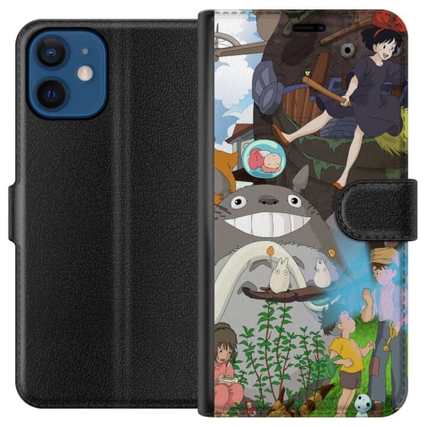 Yhteensopiva Lompakkokotelo Apple iPhone 12 mini Studio Ghibli