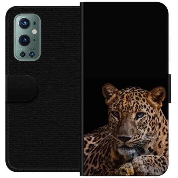 OnePlus 9 Pro Lommeboketui Leopard